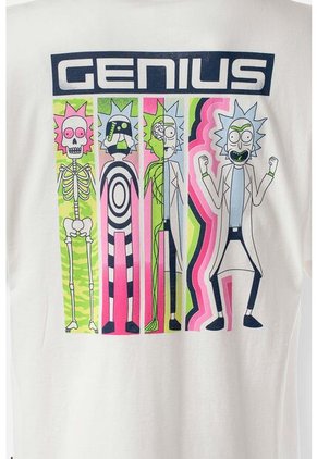 Camiseta De Rick & Morty Relax Fit Para Hombre M