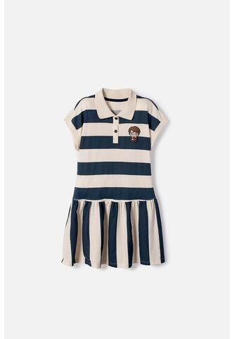 Vestido De Harry Potter Manga Corta Almendra Para Niña 14 WARNER BROS