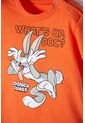 Conjunto De Los Looney Tunes Caqui Y Naranja Para Bebé Niño 6-9 de WARNER BROS