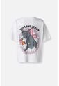 Camiseta De Tom Y Jerry Relax Fit Para Mujer XS de WARNER BROS