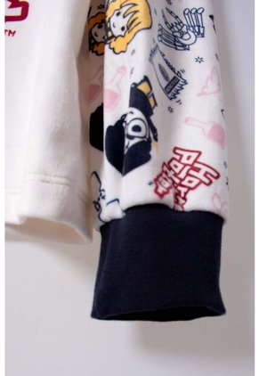 Pijama De Harry Potter Pantalón Largo Marfil Para Niña 12