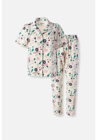 Pijama De Harry Potter Con Pantalón Largo Para Mujer M WARNER BROS