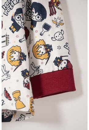 Pijama De Harry Potter Manga Larga Multicolor Para Bebé Niño 9-12