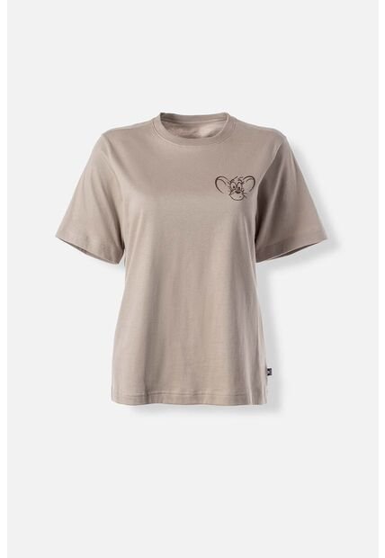 Camiseta De Tom Y Jerry Regular Fit Para Mujer S