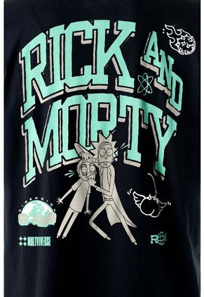 Camiseta De Rick And Morty Regular Fit Para Hombre M