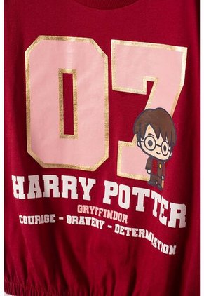 Conjunto De Harry Potter Con Short Multicolor Para Niña 6