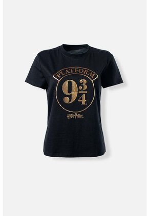 Camiseta De Harry Potter Slim Fit Para Mujer L