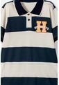 Camiseta Tipo Polo De Harry Potter Azul Y Almendra Para Niño 12 de WARNER BROS
