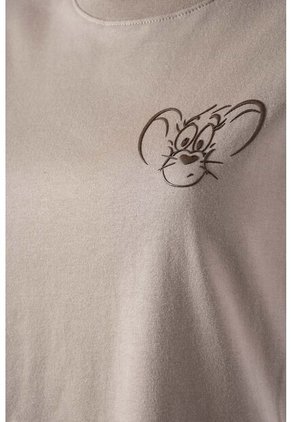 Camiseta De Tom Y Jerry Regular Fit Para Mujer XL