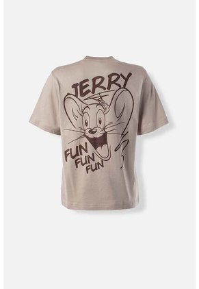 Camiseta De Tom Y Jerry Regular Fit Para Mujer XL