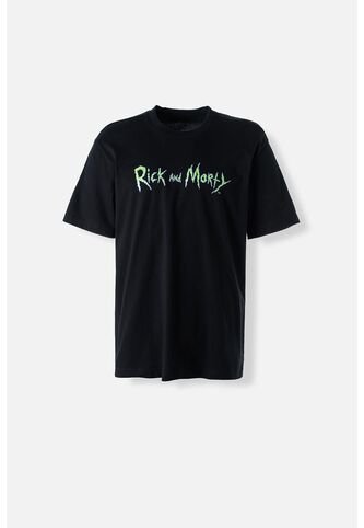 Camiseta De Rick & Morty Regular Fit Para Hombre L WARNER BROS