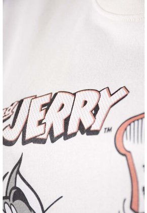 Camiseta De Tom Y Jerry Regular Fit Para Mujer XL