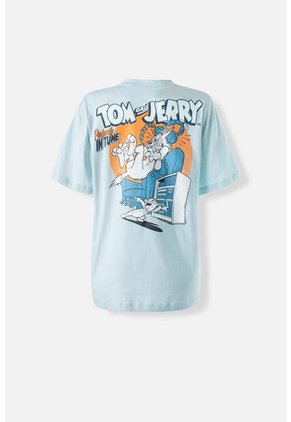 Camiseta De Tom Y Jerry Regular Fit Género Neutro M