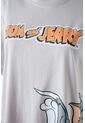 Camiseta De Tom Y Jerry Manga Corta Gris Género Neutro XS de WARNER BROS