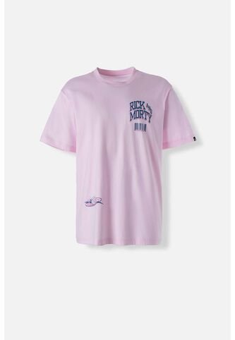 Camiseta Rick Y Morty Regular Fit Para Hombre WARNER BROS