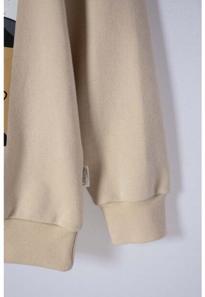 Buzo De Los Looney Tunes Caqui Cerrado Para Niño 2T A 5T 3T