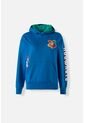 Buzo De Harry Potter Azul Y Verde Con Capucha Para Mujer de WARNER BROS