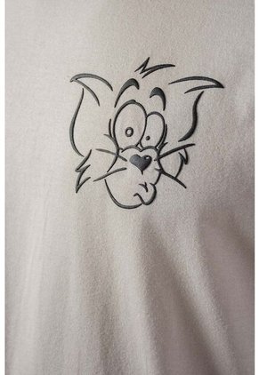 Camiseta De Tom Y Jerry Regular Fit Para Hombre XS