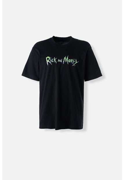 Camiseta De Rick & Morty Regular Fit Para Hombre XS