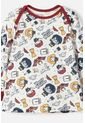 Pijama De Harry Potter Manga Larga Multicolor Para Bebé Niño 3-6 de WARNER BROS
