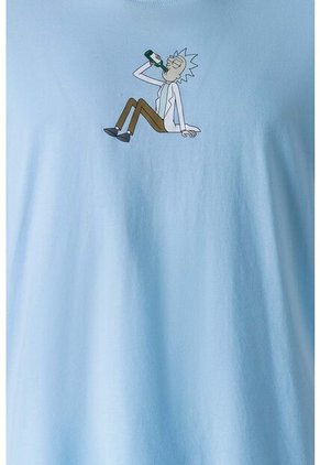 Camiseta De Rick Y Morty Regular Fit Para Hombre S