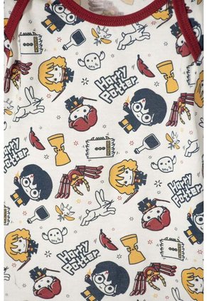 Pijama De Harry Potter Manga Larga Multicolor Para Bebé Niño 3-6