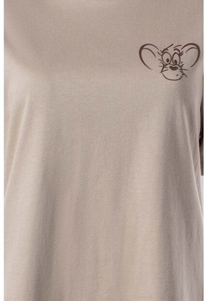 Camiseta De Tom Y Jerry Regular Fit Para Mujer L