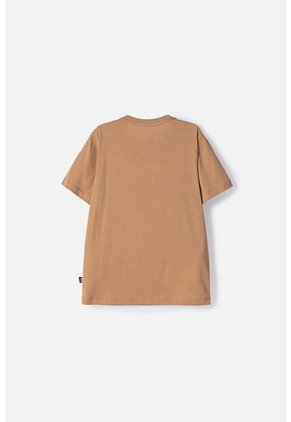 Camiseta De Los Looney Tunes Café Estampada En Frente Para Niño 4