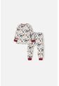 Pijama De Harry Potter Manga Larga Multicolor Para Bebé Niño 3-6 de WARNER BROS