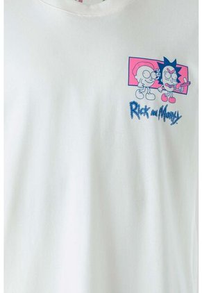 Camiseta De Rick Y Morty Regular Fit Para Hombre M