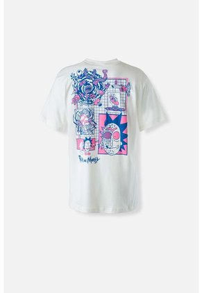 Camiseta De Rick Y Morty Regular Fit Para Hombre M