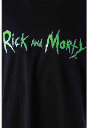 Camiseta De Rick & Morty Regular Fit Para Hombre M
