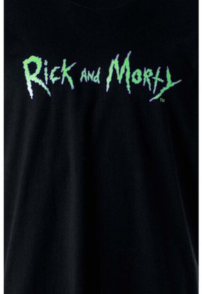 Camiseta De Rick & Morty Regular Fit Para Hombre M