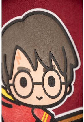 Camiseta De Harry Potter Manga Corta Rojo Para Niño 2T A 6T