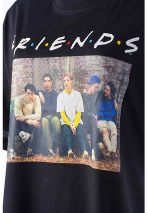 Camiseta De Friends Relax Fit Para Mujer S