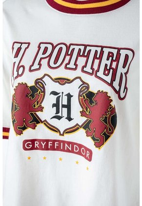Camiseta De Harry Potter Boxy Fit Para Mujer L