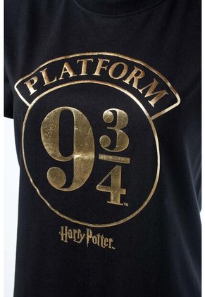 Camiseta De Harry Potter Slim Fit Para Mujer XS