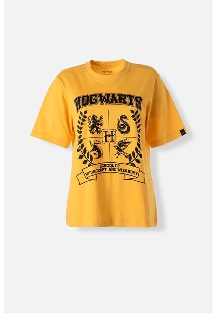 Camiseta De Harry Potter Regular Fit Para Mujer M