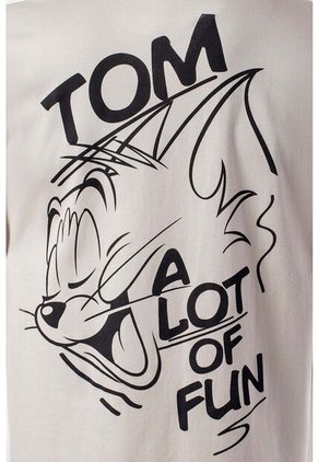 Camiseta De Tom Y Jerry Regular Fit Para Hombre L