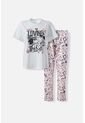 Pijama De Friends De Pantalón Largo Multicolor Para Mujer M de WARNER BROS