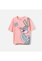 Camiseta De Bugs Bunny Manga Corta Mandarina Para Niña 12 de WARNER BROS