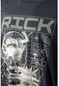 Camiseta De Rick & Morty Oversized Fit  Para Hombre L de WARNER BROS