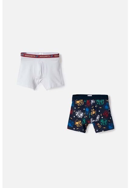 Pack X2 Boxer De Harry Potter Multicolor Para Niño 12