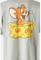 Camiseta De Tom Y Jerry Manga Corta Corta Verde Aceituna Género Neutro S de WARNER BROS
