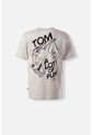 Camiseta De Tom Y Jerry Regular Fit Para Hombre XL de WARNER BROS