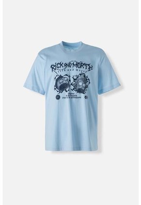 Camiseta Rick Y Morty Regular Fit Para Hombre L
