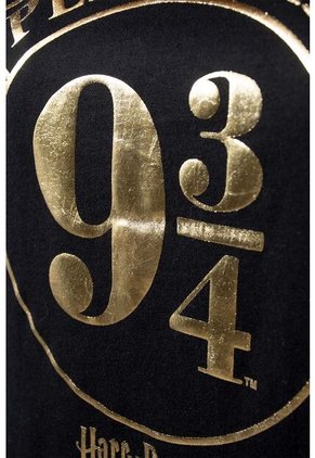 Camiseta De Harry Potter Slim Fit Para Mujer L