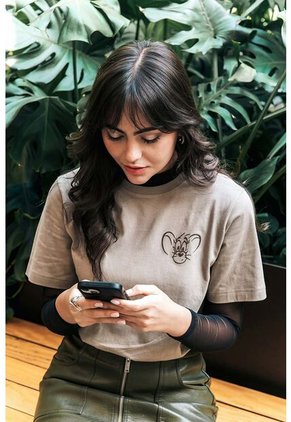 Camiseta De Tom Y Jerry Regular Fit Para Mujer S