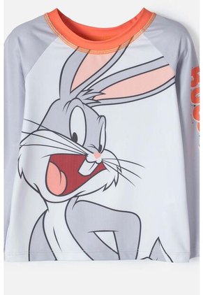 Conjunto De Baño De Bugs Bunny Multicolor Manga Larga Para Niño 2T A 5T 2T