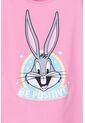 Camiseta De Looney Tunes Manga Corta Rosada Para Niña 10 de WARNER BROS